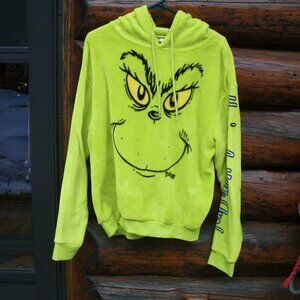 The Grinch You're a Mean One Fleece Hoodie SZ XL